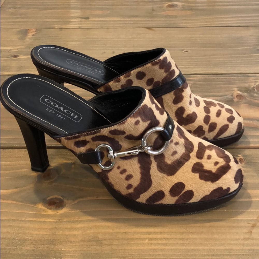 Brand new Authentic Coach Clogs